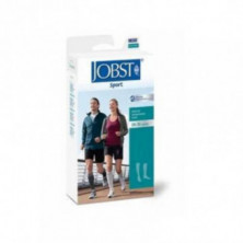 Jobst Sport Calcetin de Compresión Normal Clase 1 Color Blanco/Gris Talla S