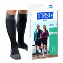 Jobst Sport Calcetin de Compresión Normal Clase 1 Color Negro/Gris Talla S