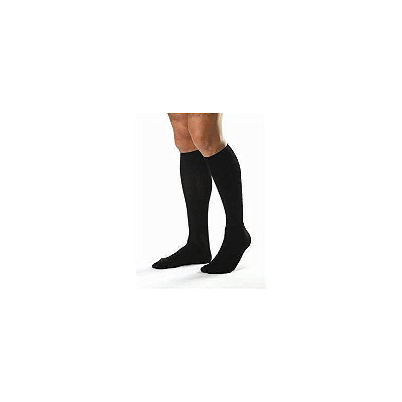 Jobst Sport Calcetin de Compresión Normal Clase 1 Color Negro/Gris Talla L