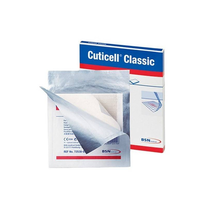 Cuticell Gasa Parafinada 5x5 cm 5 Unidades Leukoplast