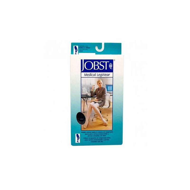 Jobst Panty Medias Comprension Fuerte Color Negro Talla 2 1 Unidad