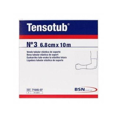 Tensotub Venda Tubular Elastica N°3 6,8 cm x 10 m  1 Unidad Leukoplast