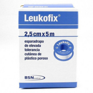 Leukofix Esparadrapo 5 cm x 2,5 cm 12 Unidades Bsn Medical