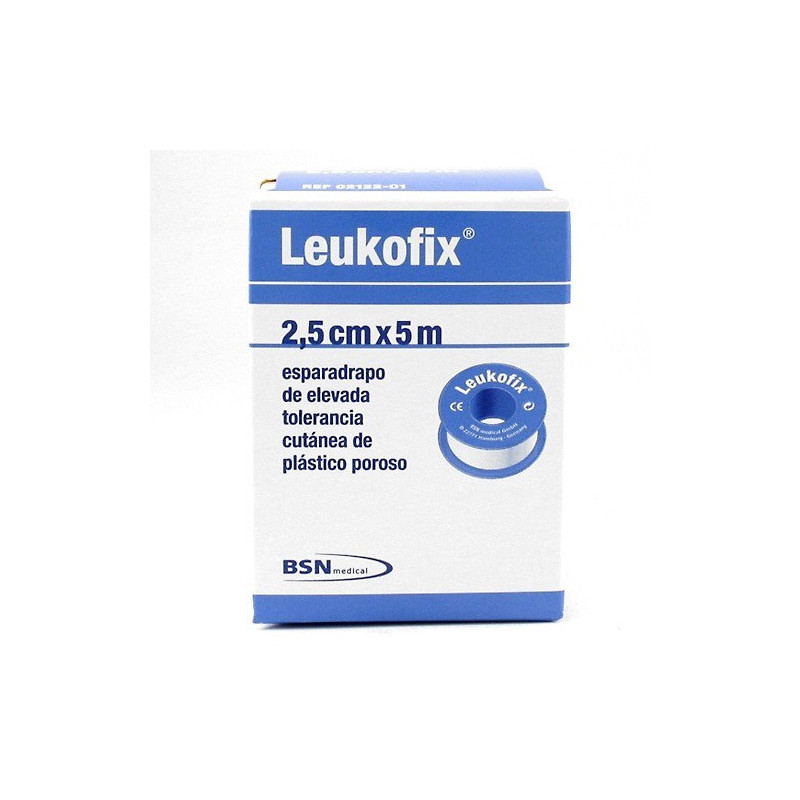 Leukofix Esparadrapo 5 cm x 2,5 cm 12 Unidades Bsn Medical