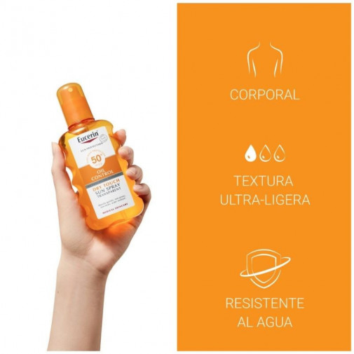 Eucerin Spray Solar Transparente Spf50 200ml