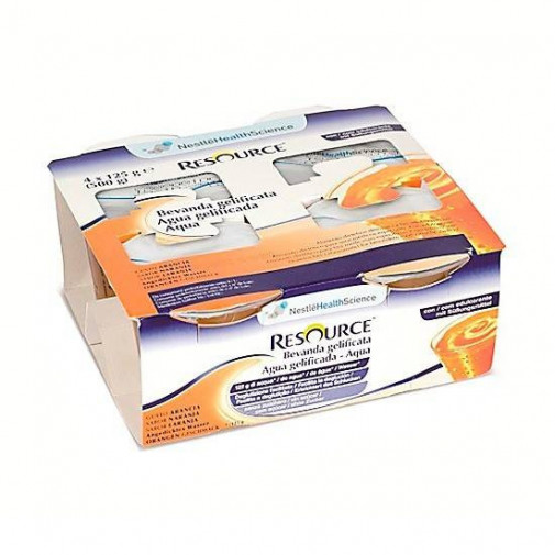 Agua Gelificada De Naranja 4 Unidades X 125 G Resource