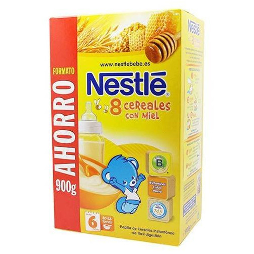 Nestle 8 Cereales Miel 725 G.