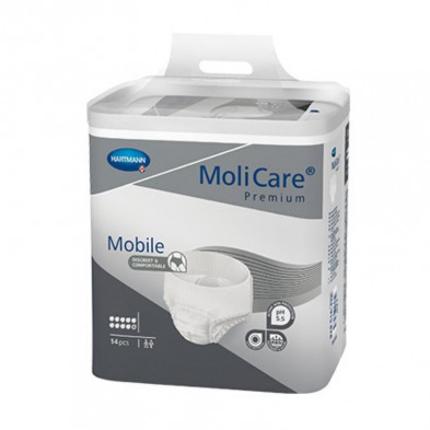 Molicare Premium Mobile 10 gotas 14 unidades Talla L