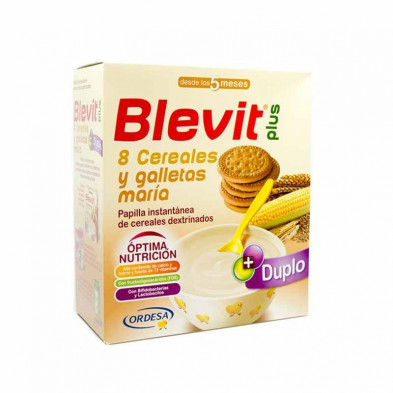 Blevit Plus Duplo 8 Cereales y Galletas María 600 g