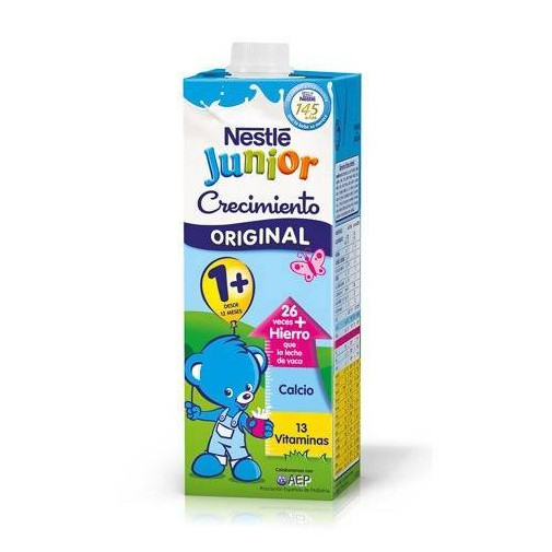 Junior 1+ Leche De Crecimiento 1 L Nestle