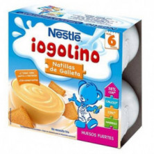 Iogolino Natillas de Galleta 4 Unidades x 100 gr Nestlé