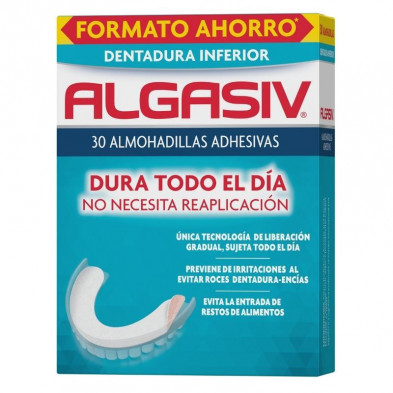 Algasiv Dentadura Inferior 30 Unidades