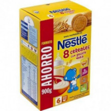 Papilla de 8 Cereales con Galleta 900 gr Nestle