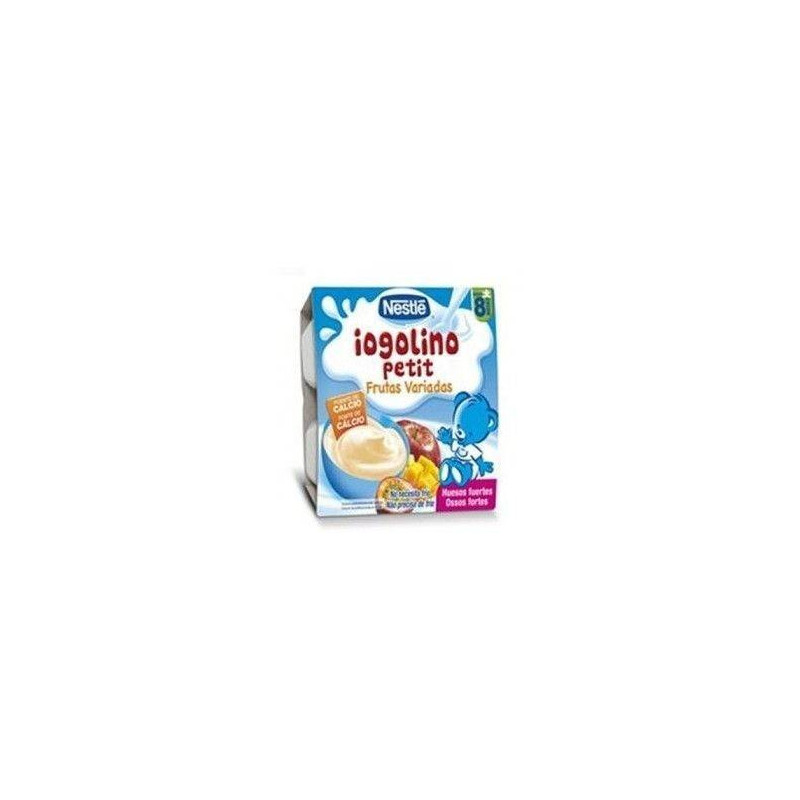 Yogolino Postre Lácteo de Frutas Variadas 4 Unidades x 100 gr Nestle