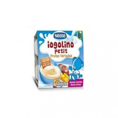 Yogolino Postre Lácteo de Frutas Variadas 4 Unidades x 100 gr Nestle