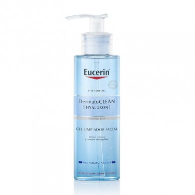 Dermatoclean Gel Limpiador Desmaquillante 200 ml Eucerin