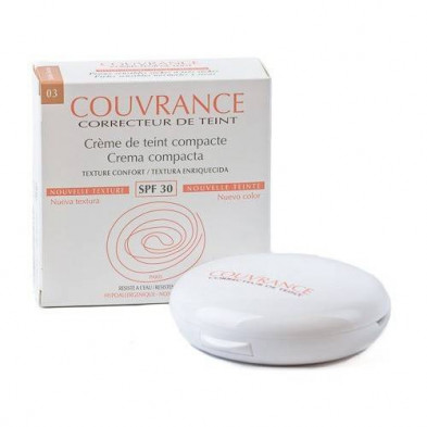 Couvrance Crema Compacta Color Arena Piel Seca SPF30 9,5 Avene