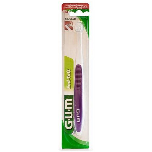 End Tuft Cepillo De Diente Parte Final Color Morado Gum