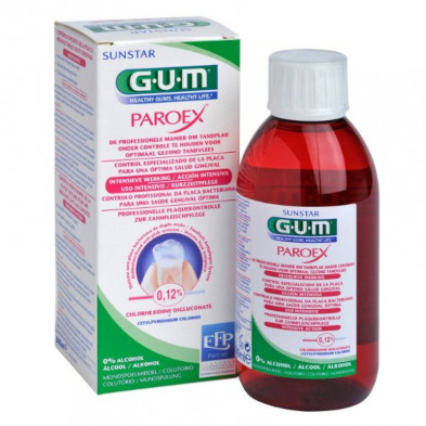 Paroex Colutorio Tratamiento Placa Dental 500 ml Gum