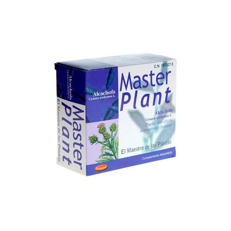 Master Plant Alcachofa 10 Ampollas Ceregumil