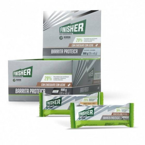 Barritas Con Pepitas De Chocolate Con Leche 20 Unidades Finisher
