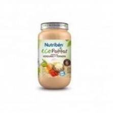 Ecopotito con Puré Sabor a Verduras con Ternera 235gr Nutribén