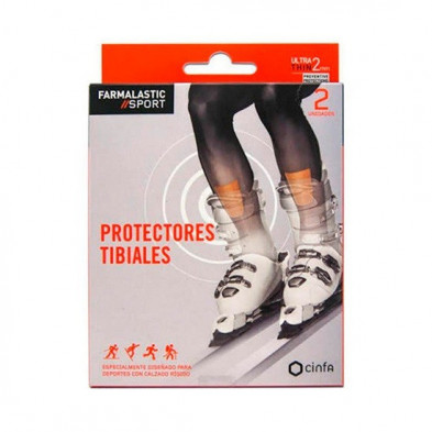 Sport Protectores Tibiales 2 Unidades Farmalastic