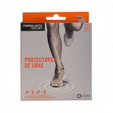 Sport Protectores de Uñas Talla S 2 Unidades Farmalastic