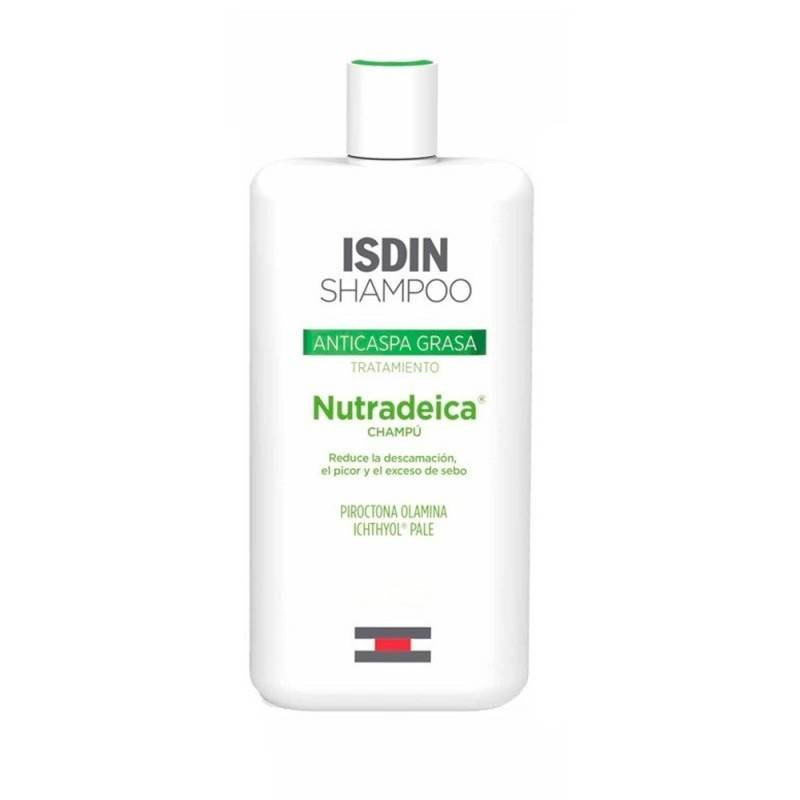 Nutradeica Champú Anticaspa grasa 400 ml Isdin