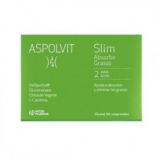 Aspolvit Slim Absorbe grasas 60 Cápsulas