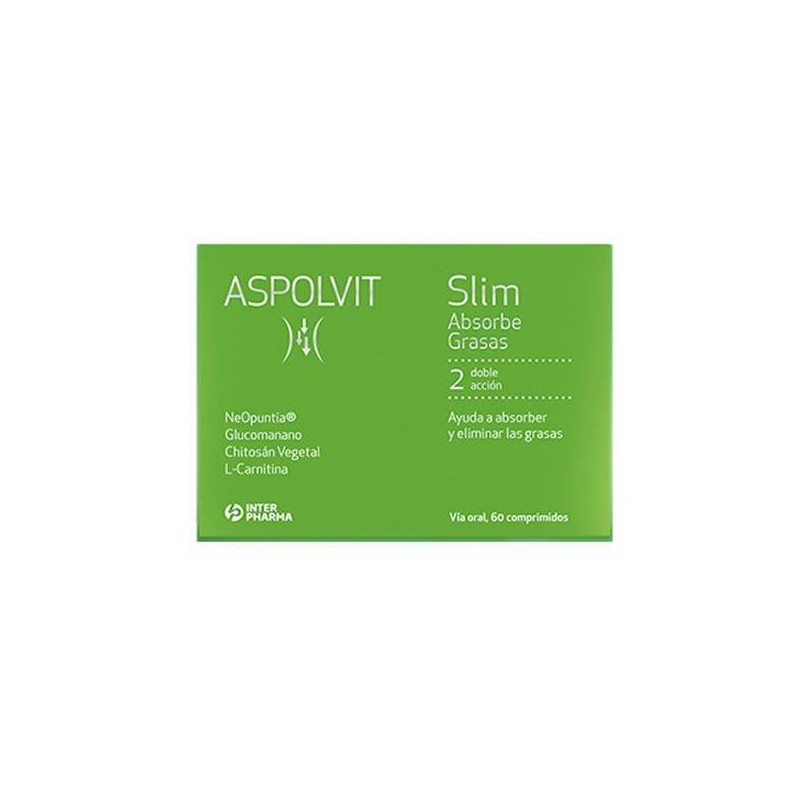 Aspolvit Slim Absorbe grasas 60 Cápsulas