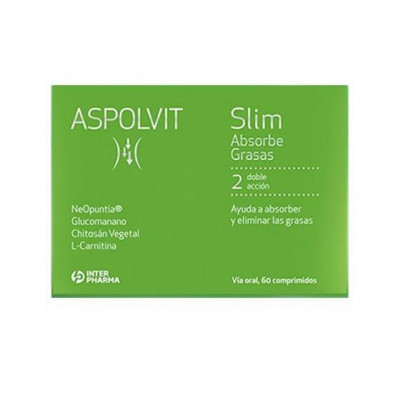 Aspolvit Slim Absorbe grasas 60 Cápsulas