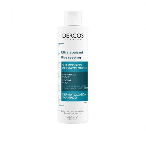 Vichy Dercos Champú Ultra Calmante Cabello Graso 200ml