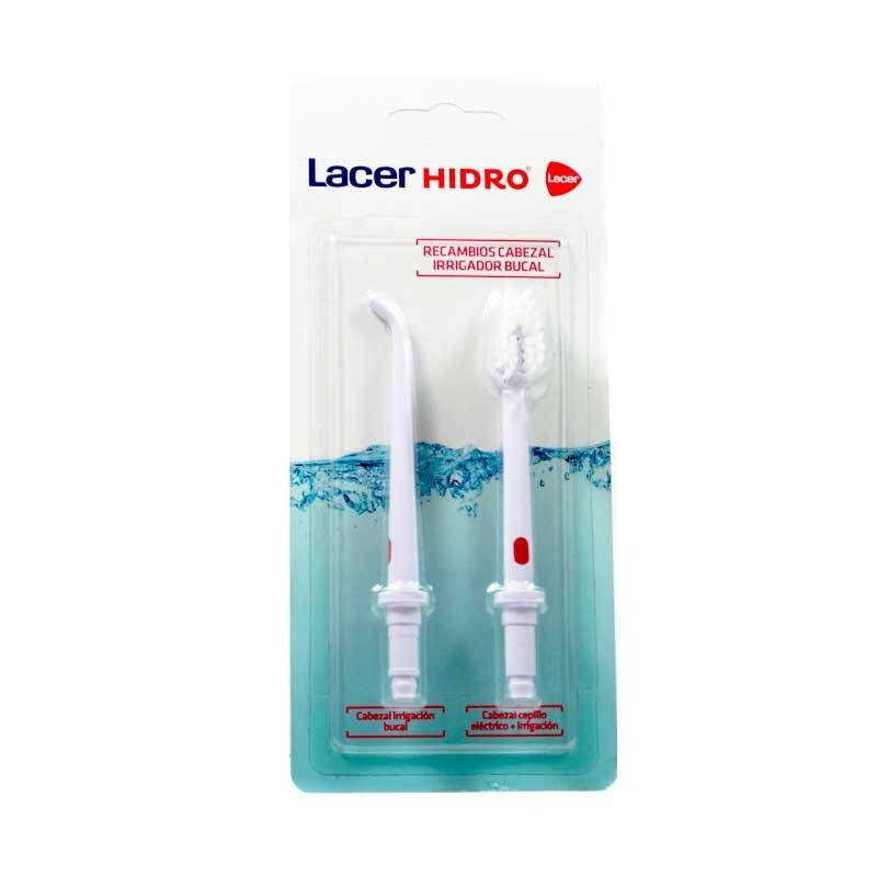 Recambio Lacer Hidro Cabezal Cepillo Irrigador + Cabezal Irrigador