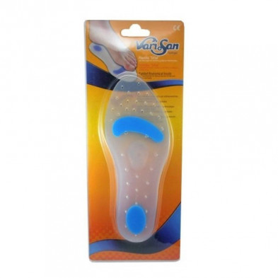 Hydrogel Plantilla Larga de Silicona  37 - 38 cm  2 Unidades Varisan