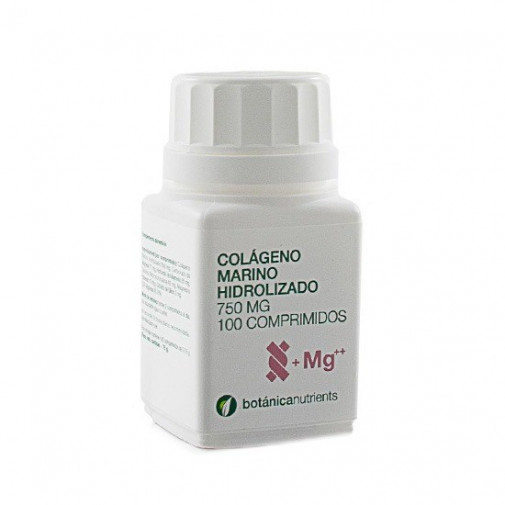 Colágeno Marino Hidrolizado + Magnesio 750 Mg 100 Cápsulas Botanicapharma