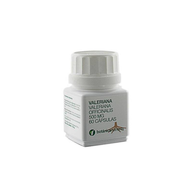 Valeriana 500 mg 60 Cápsulas Botanicapharma