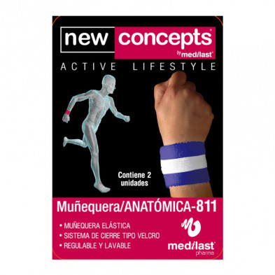 Muñequera New Concepts Medilast Bl-am 2 U