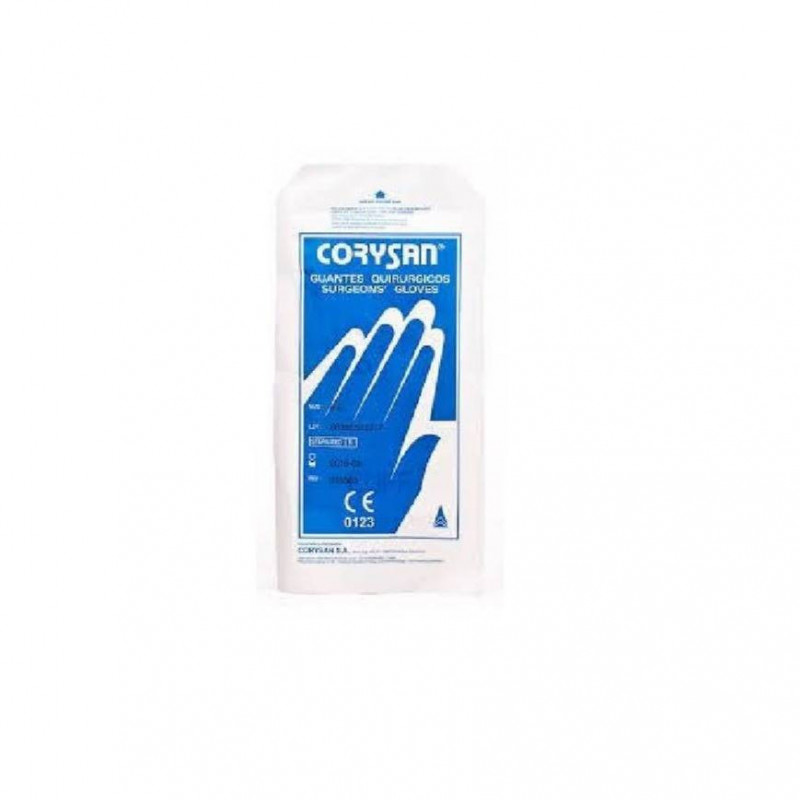 Guantes Quirúrgicos de Látex Esterilizados Talla 6,5 2 Unidades Corysan