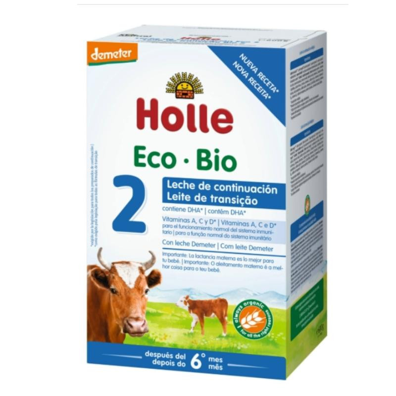 Holle Leche de Continuación 2 Ecológica 6m+ 600 gr