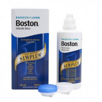 Solución Lentes Única Boston Simplus 120 ml Bausch-lomb