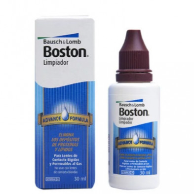 Solución Lentes Boston Limpiador Advance 30 ml Bausch-lomb