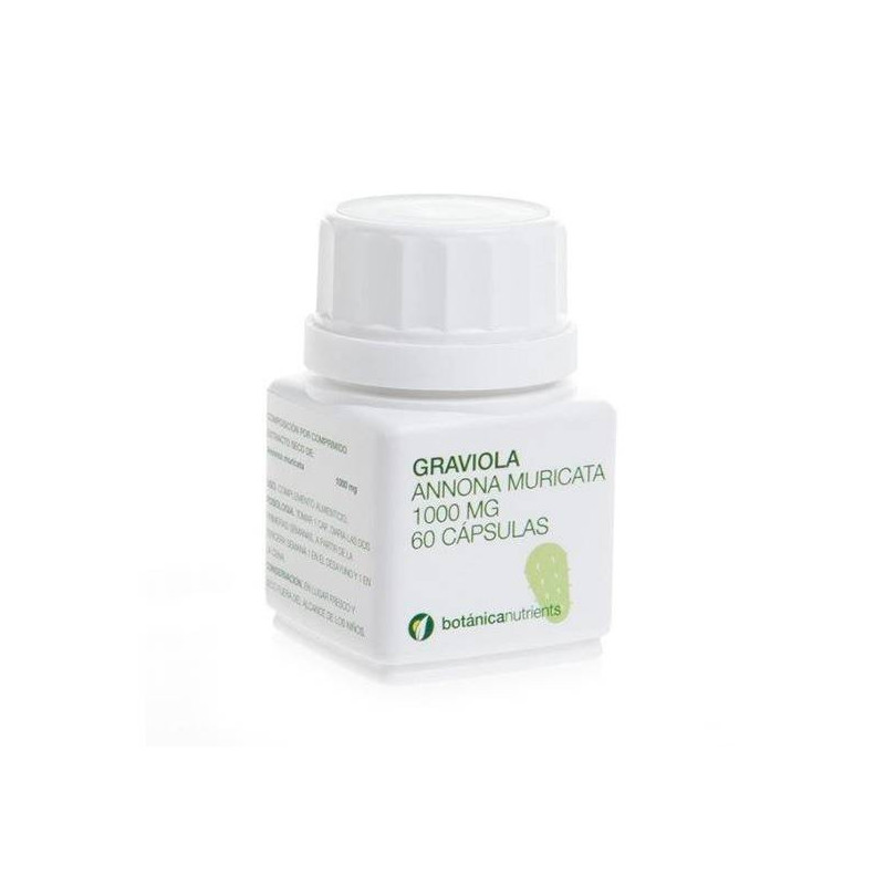 Graviola 60 Cápsulas 1000 mg Botanicapharma