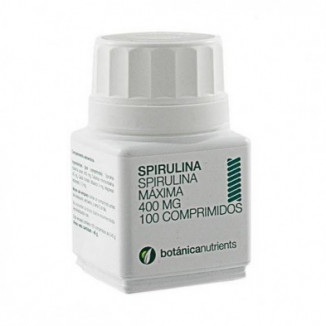 Spirulina 100 Comprimidos 400 mg Botanicapharma