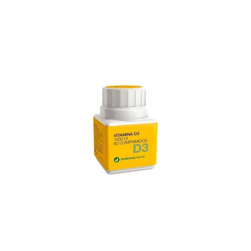 Vitamina D3 60 Comprimidos 1000 Ui Botanicapharma