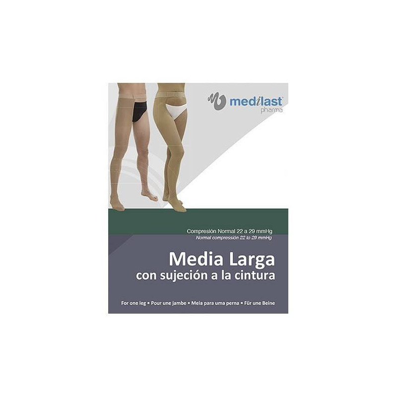 Media Medilast Larga Sujeción Derecha Grande 701 D