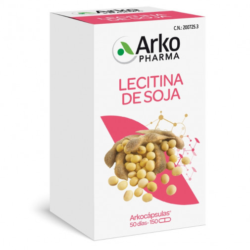 Arkocapsulas Lecitina Soja 400mg 150cap