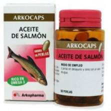 Arkocápsulas Aceite de Salmón 50 Perlas Arkopharma