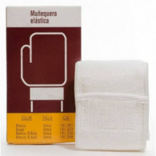 Muñequera Velcro Blanca Benter