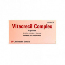 Vitacrecil Complex 60 Cápsulas Cabello y Uñas